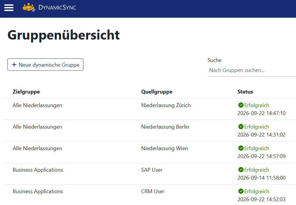 memberOf-Alternative DynamicSync: Entra Gruppenmitglieder synchronisieren memberOf-Alternative DynamicSync